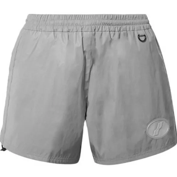 We11done Appliqué Reflective Shell Shorts
