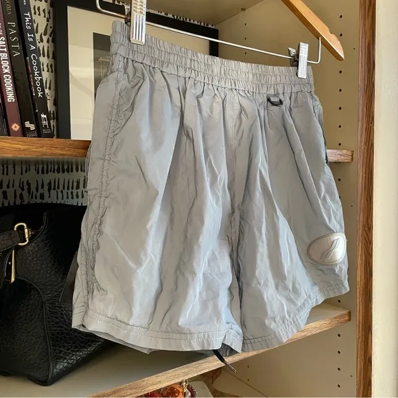 We11done Appliqué Reflective Shell Shorts