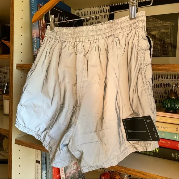 We11done Appliqué Reflective Shell Shorts