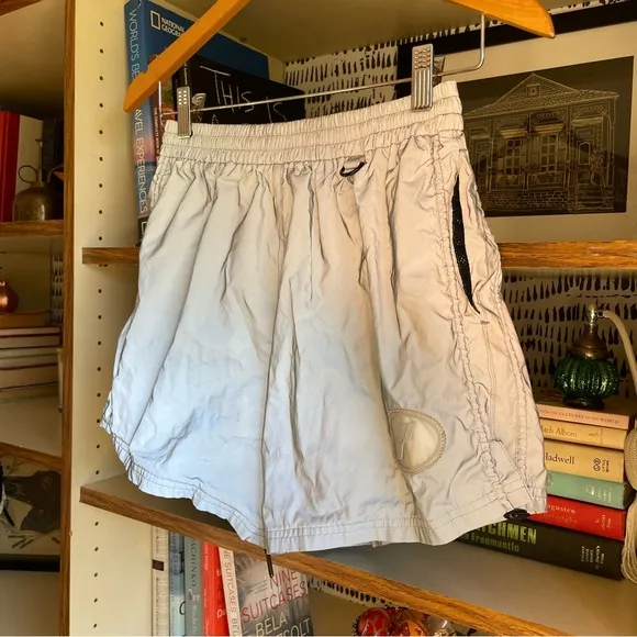 We11done Appliqué Reflective Shell Shorts