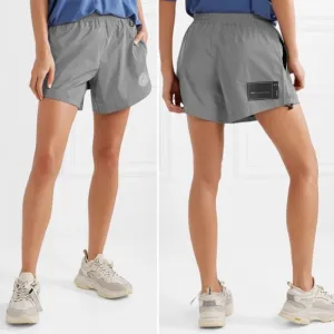 We11done Appliqué Reflective Shell Shorts