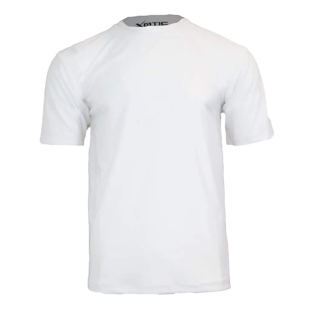 White SHORT SLEEVE Performance Fishing Shirt - UBNT