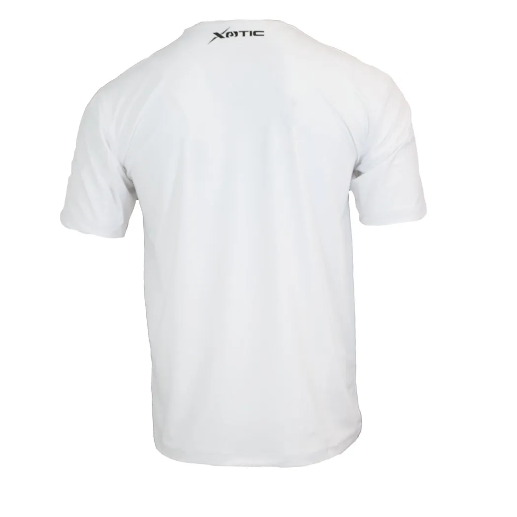 White SHORT SLEEVE Performance Fishing Shirt - UBNT
