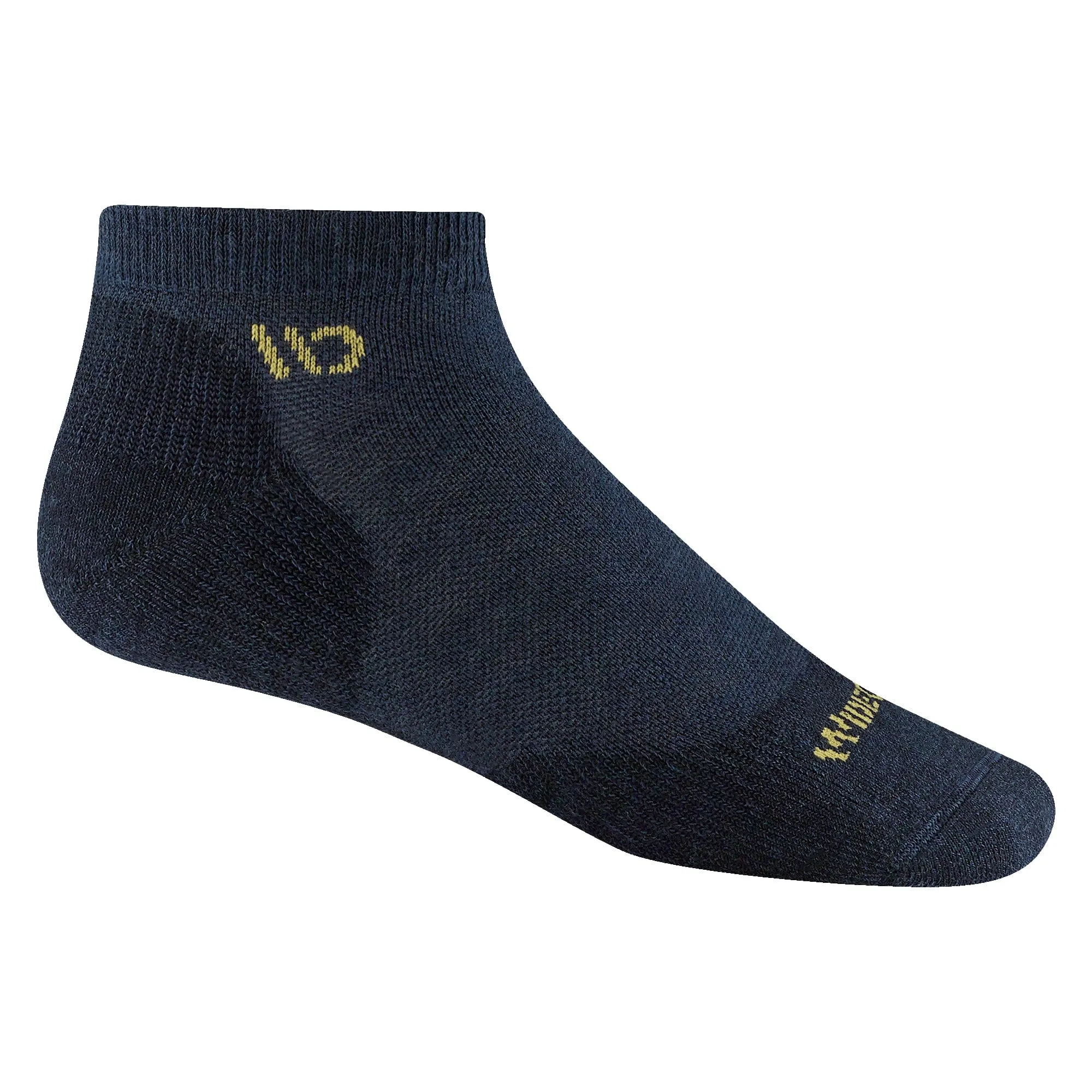 Wide Open Mens Solid Cushioned No Show Socks