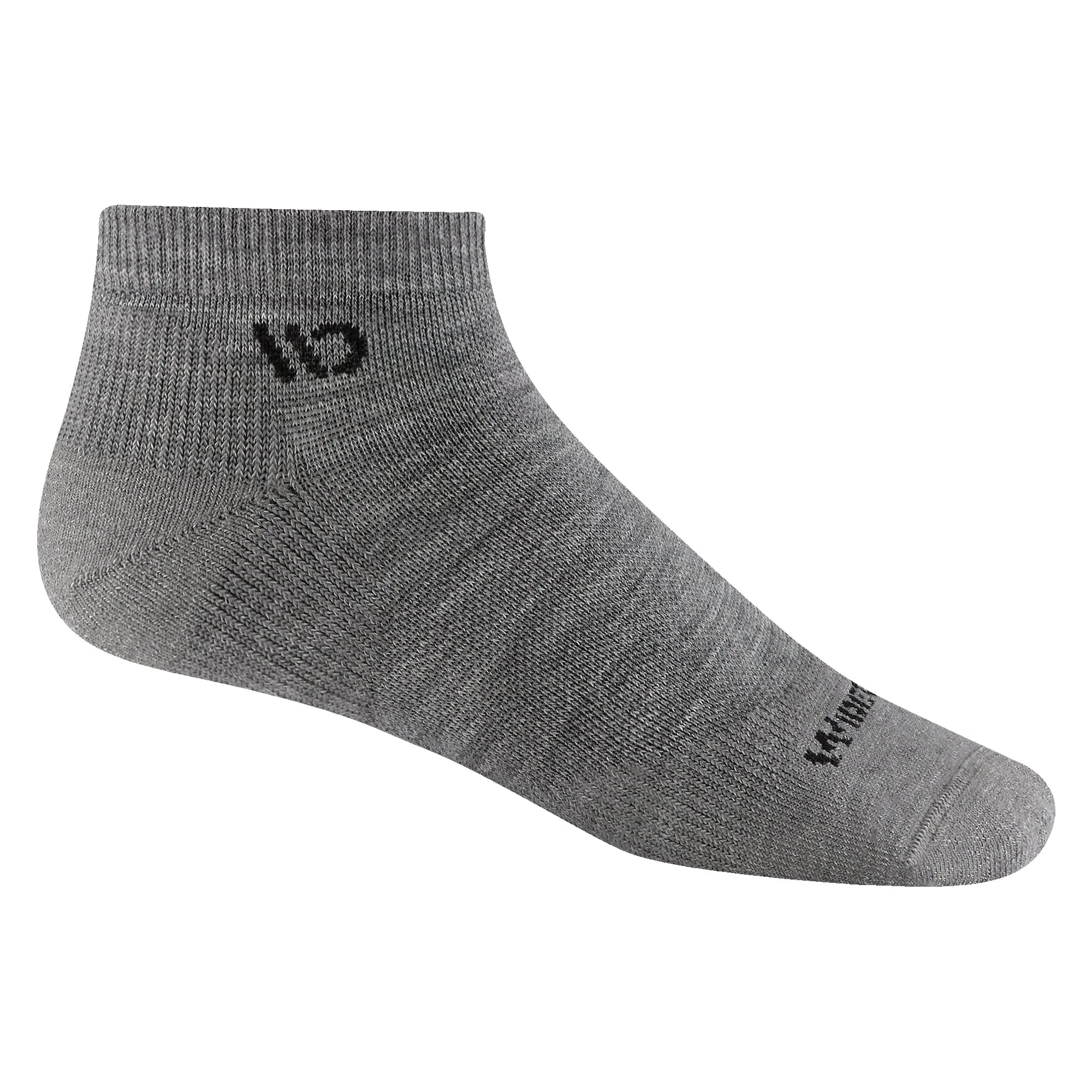 Wide Open Mens Solid Cushioned No Show Socks