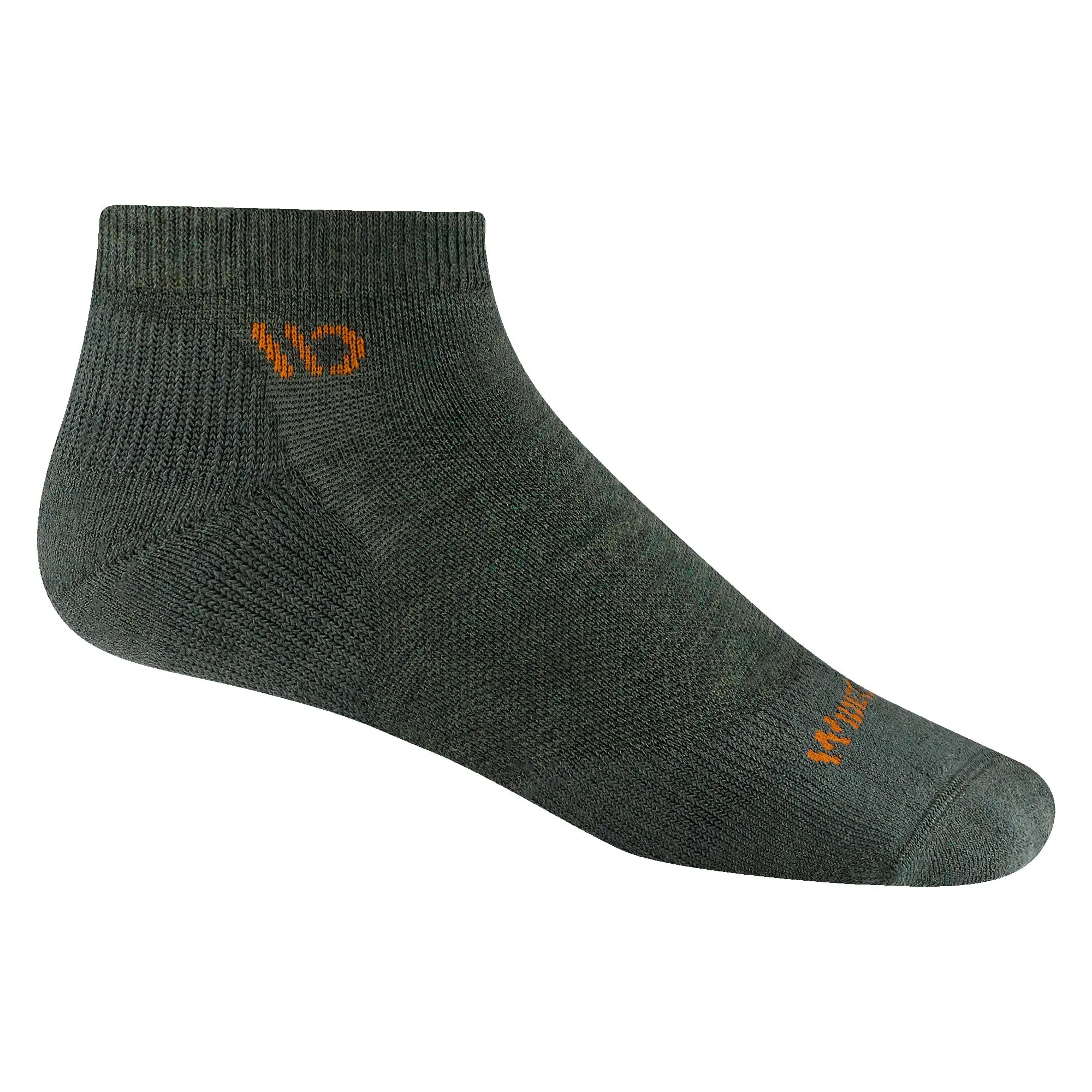 Wide Open Mens Solid Cushioned No Show Socks