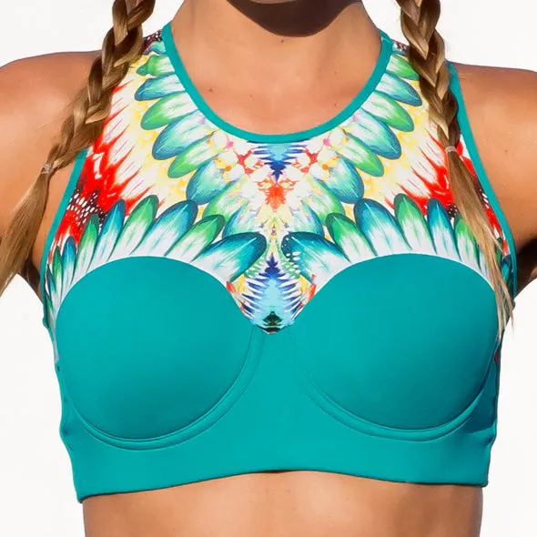 WILD HEART - Structured Sports Bra