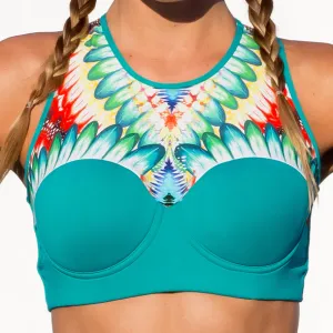 WILD HEART - Structured Sports Bra