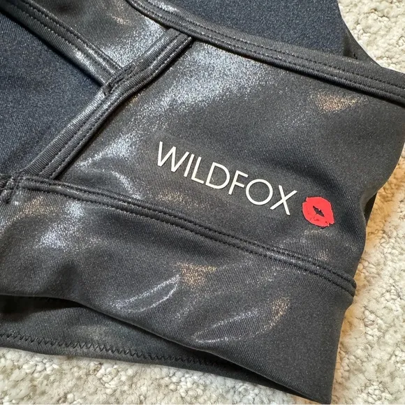 Wildfox Women's‎ Black Pullover Racerback Isabella Sports Bra NWT