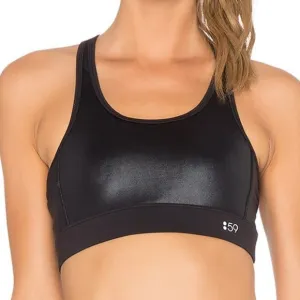 Wildfox Women's‎ Black Pullover Racerback Isabella Sports Bra NWT