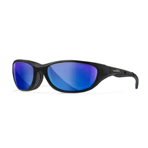 Wiley X AirRage Captivate Polarised Blue Lens w/ Gloss Black Frame