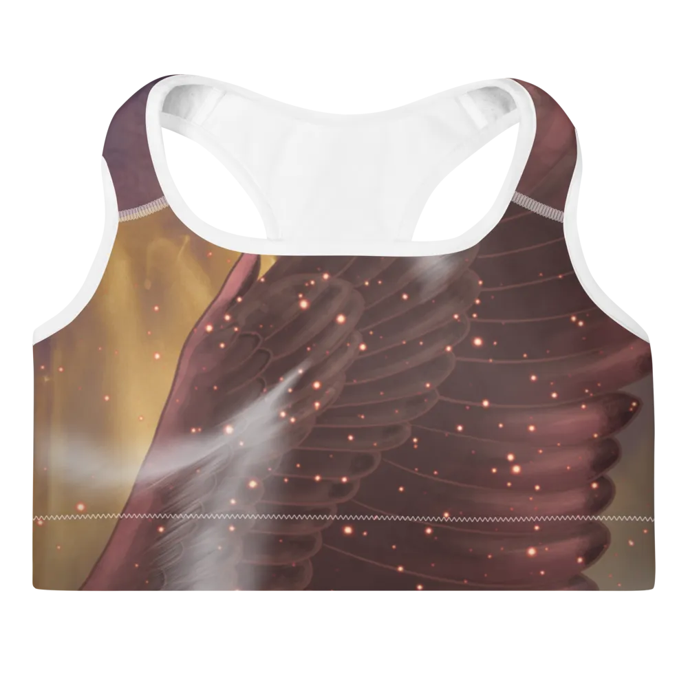 Wings Padded Sports Bra