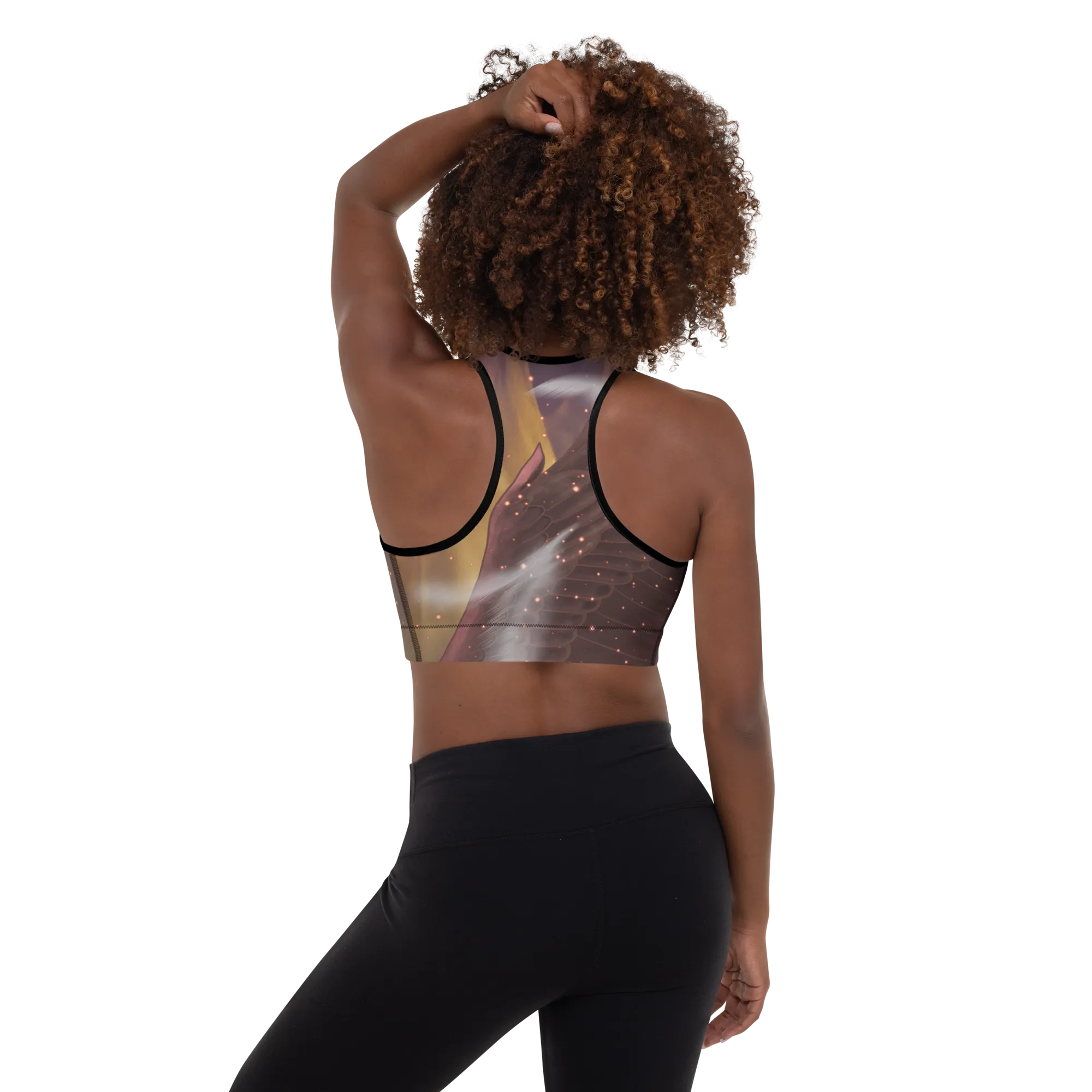 Wings Padded Sports Bra