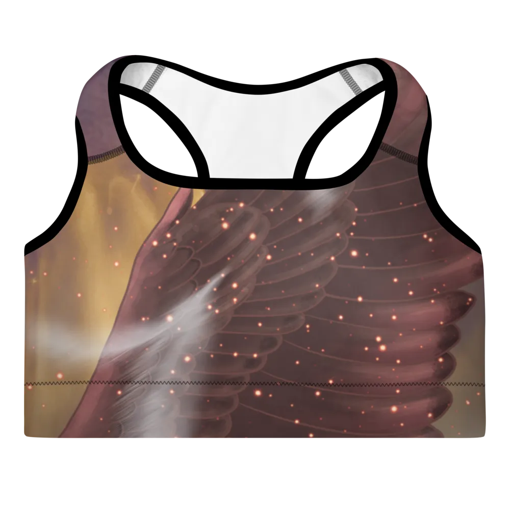 Wings Padded Sports Bra