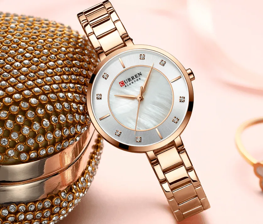Women Watch  Analog Quartz  Watches Casual Fashion  Waterproof Wristwatch Excellent Design Perfect Gift For Her