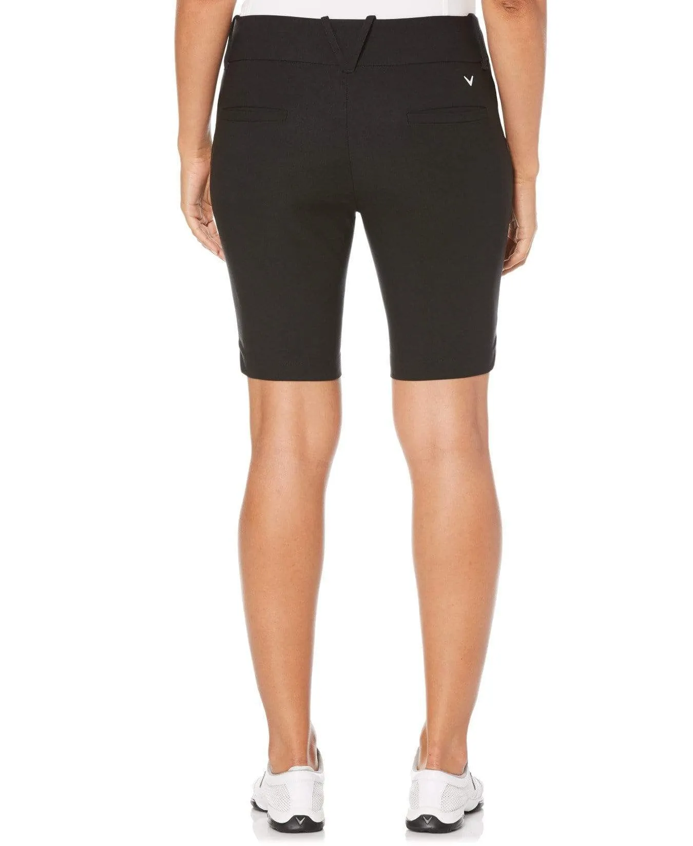 Womens 19" Tech Stretch Solid Short with Active Waistband