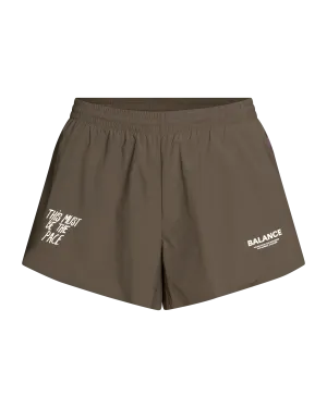 Women's Balance Shorts - Dusty Brown