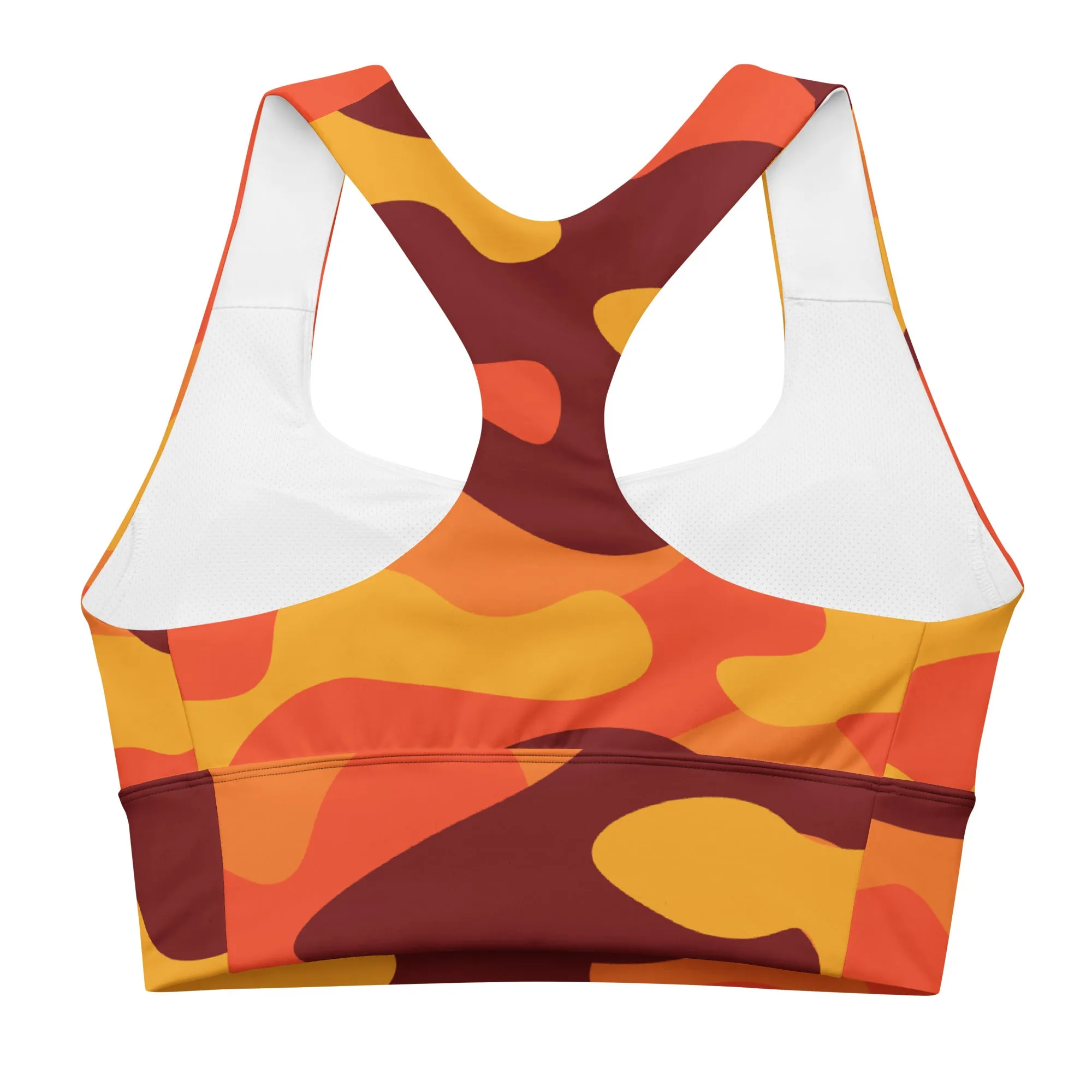 Women's Fall Camouflage Sports Bra