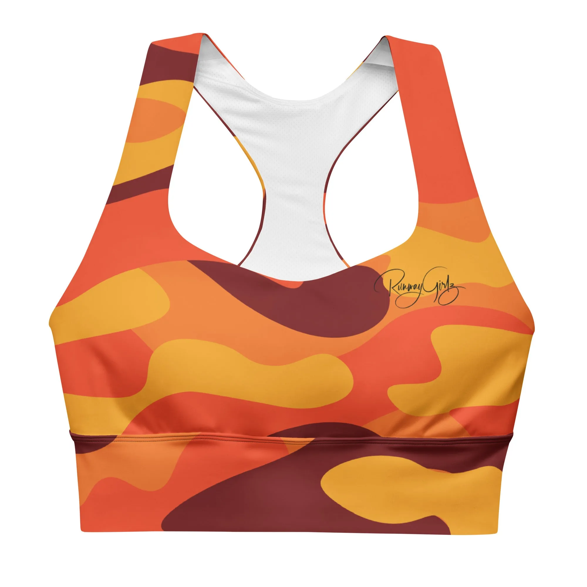 Women's Fall Camouflage Sports Bra