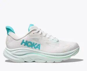 Women's Hoka Clifton 101162050WTCL Color:  White/Cielo Blue