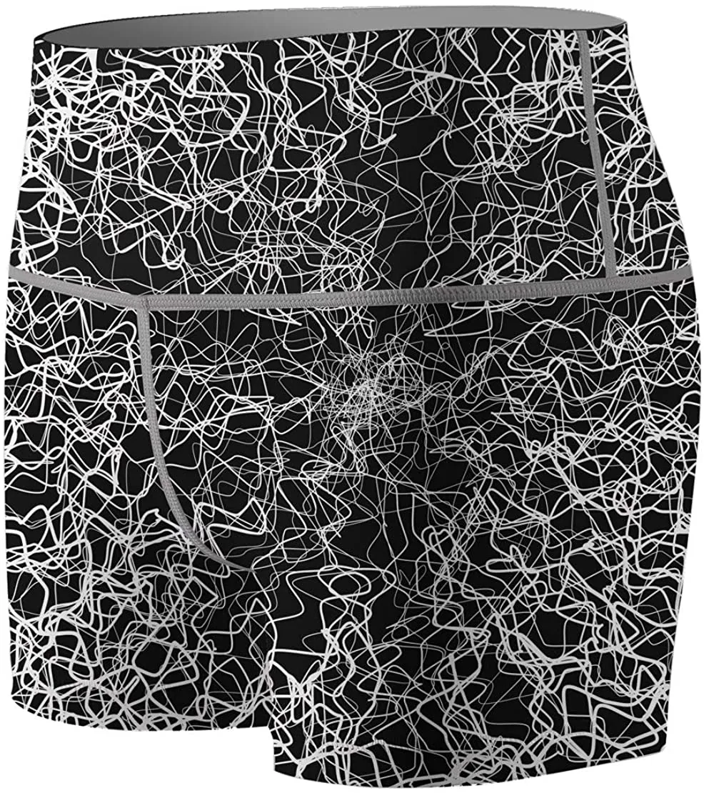 Women's Laser Compression Shorts Fight Shorts