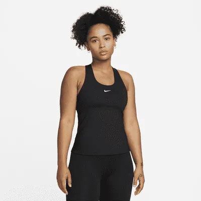 Women's Medium-Support Padded Sports Bra Tank