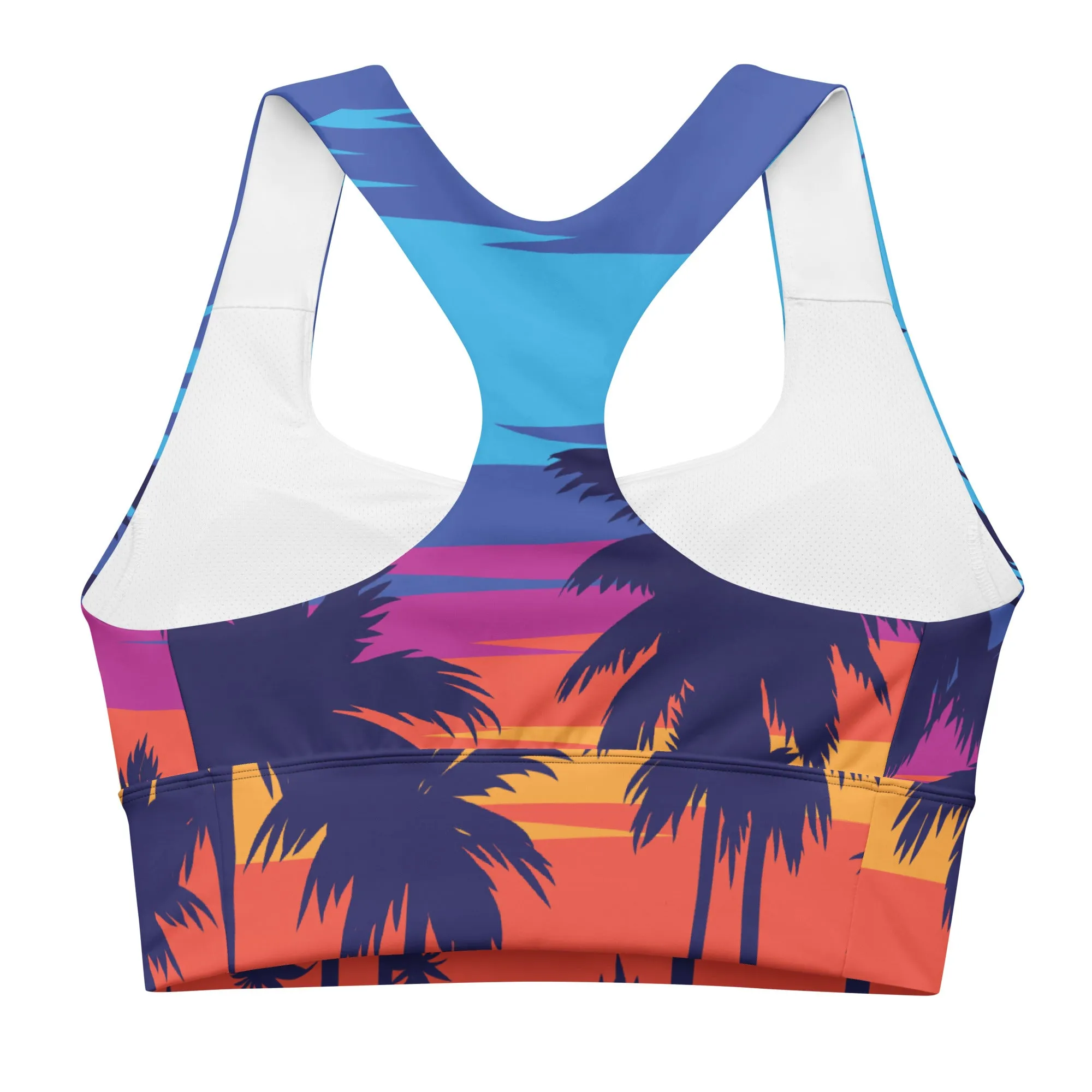 Women's Palm Trees x Sunsets Sports Bra