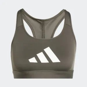 Womens PowerReact Big Logo Medium Support Bra