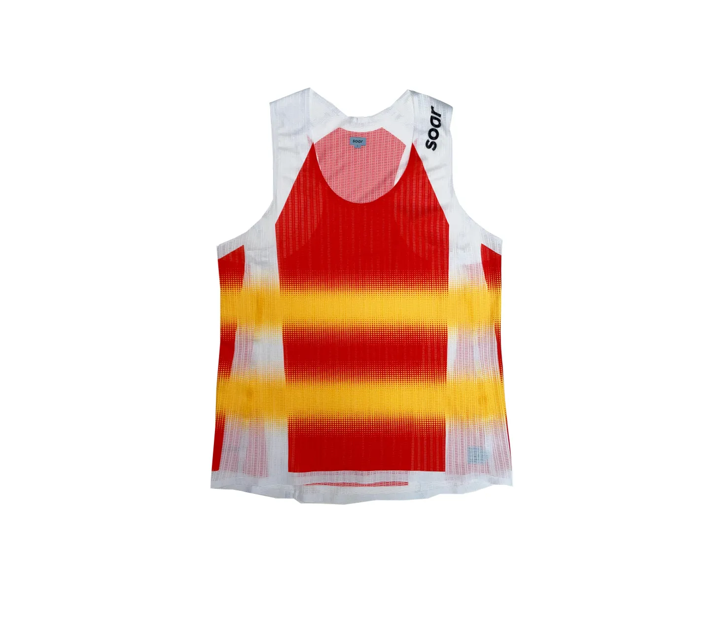 Women's Race Vest | Yellow/Orange Stripe (HK Exclusive)