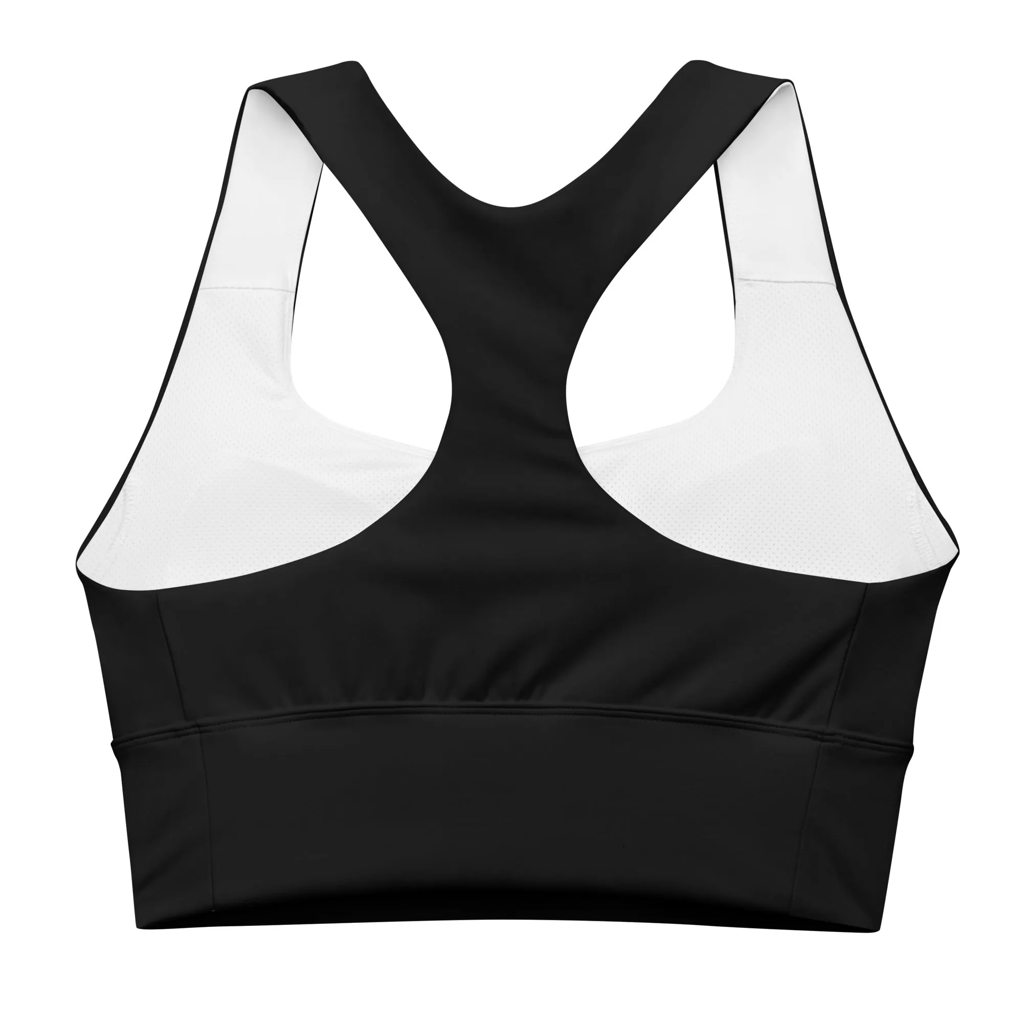 Women's Runway Girlz Sports Bra (Black/Red)