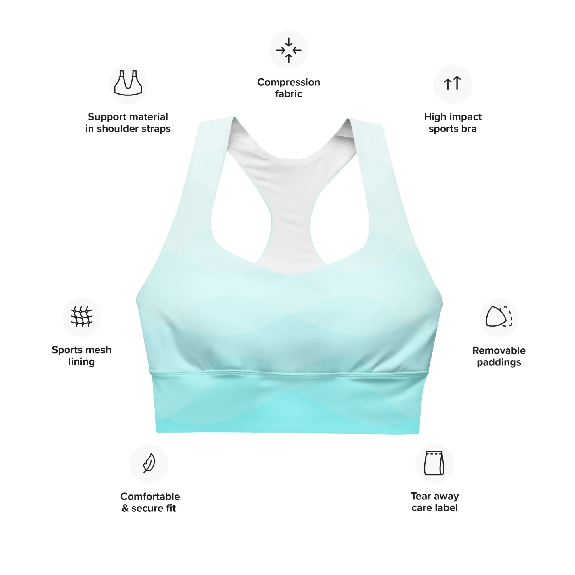 Women's Seaside Sports Bra