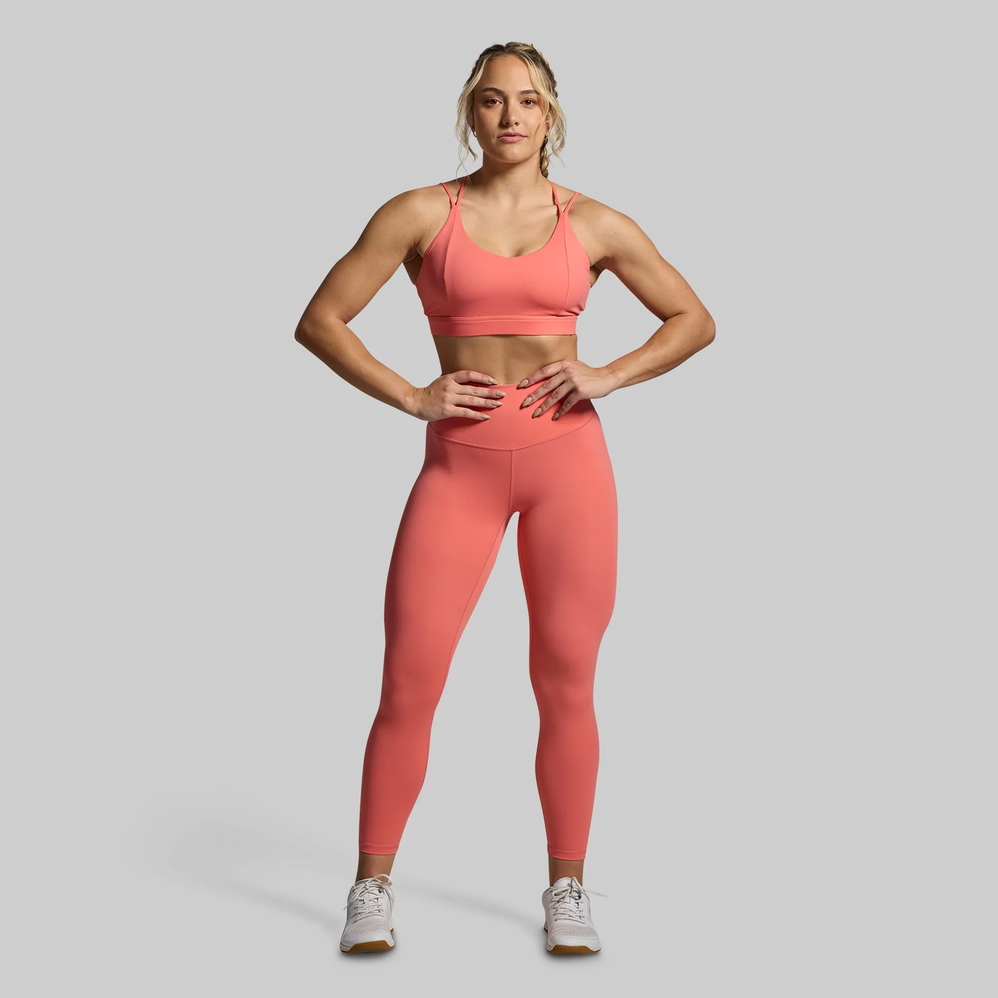 Your Go To Legging 2.0 Set (Hot Peach)