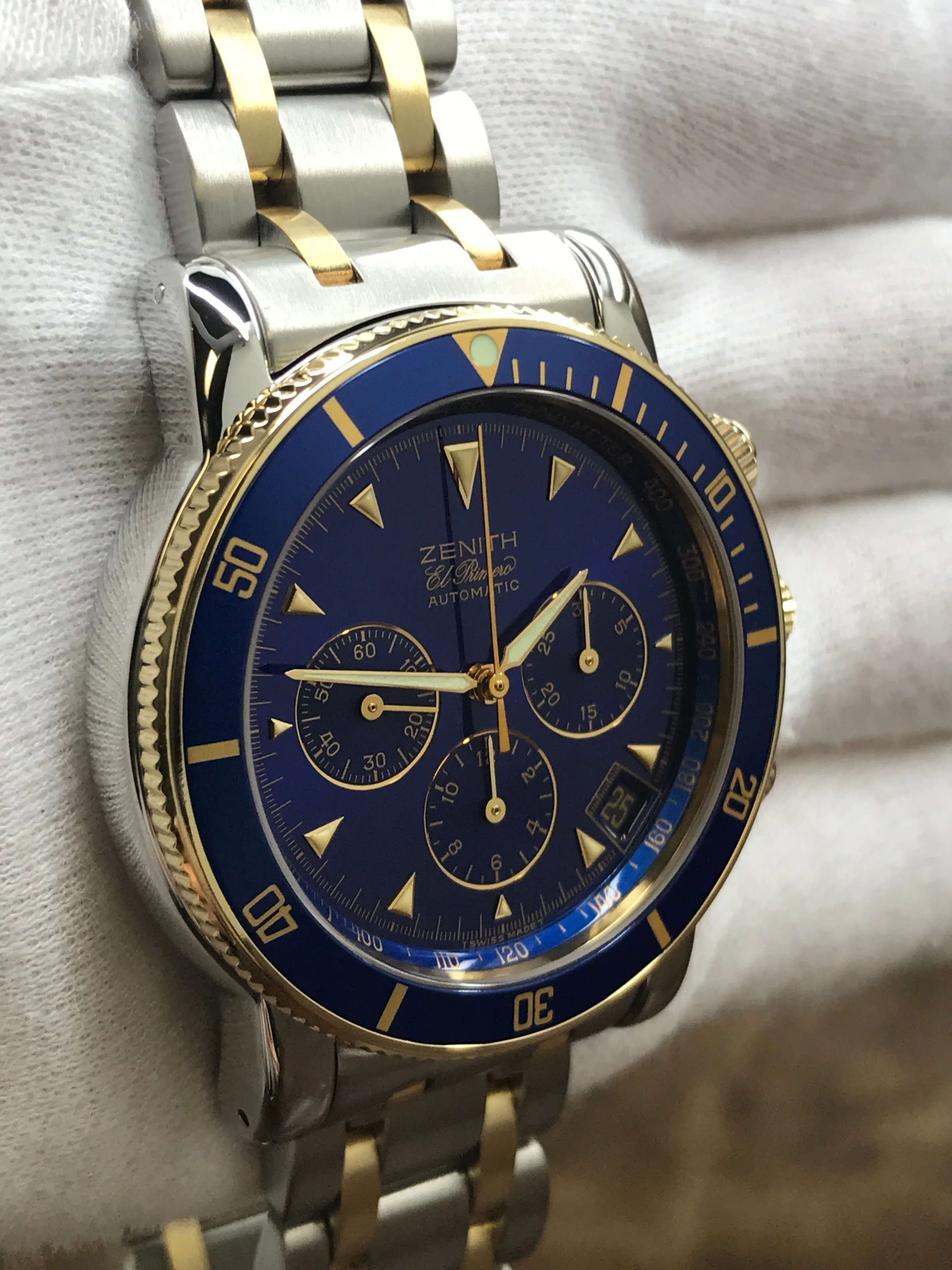Zenith El Primero  15/53-0470-400 Blue Dial Automatic Men's Watch