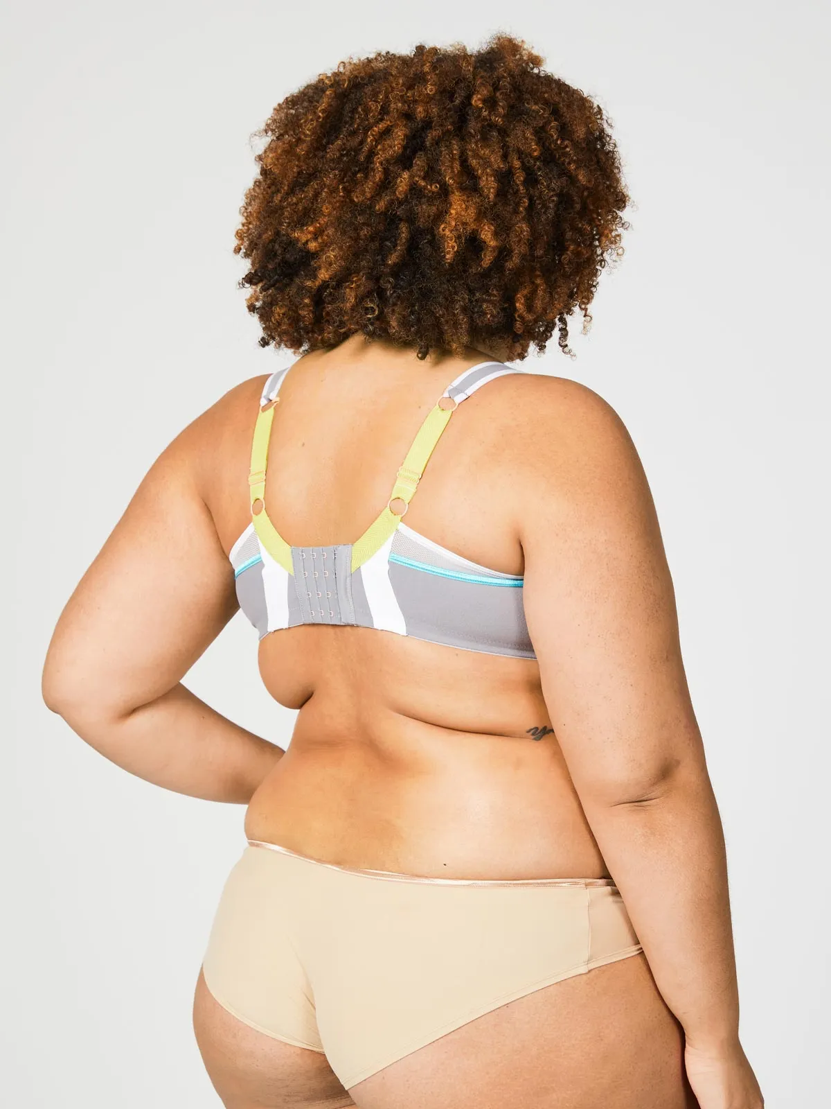 Zest High Impact Maternity & Nursing Sports Bra - Grey