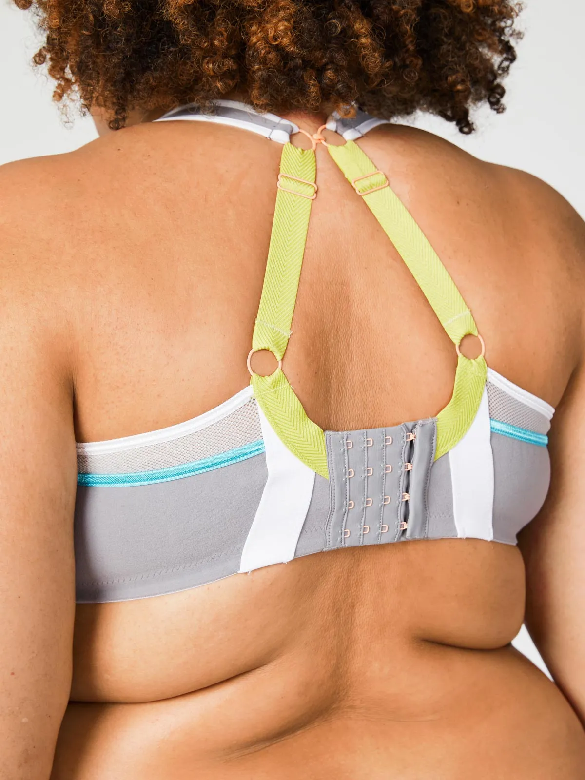 Zest High Impact Maternity & Nursing Sports Bra - Grey